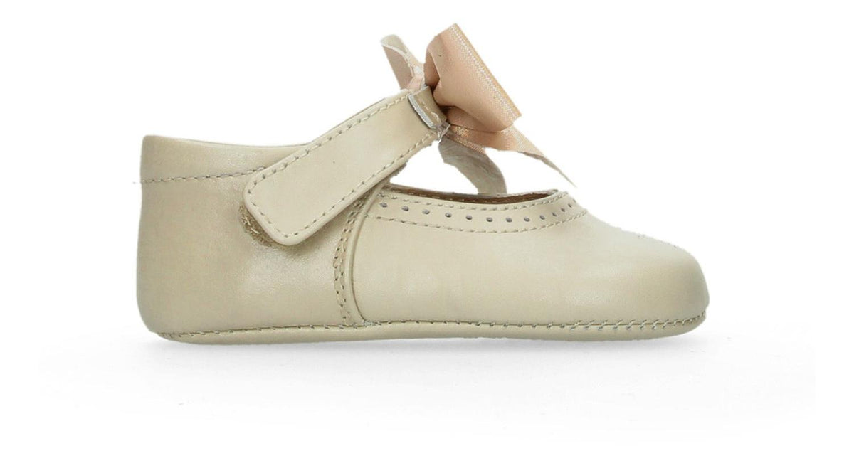 Zapato Casual Mini Burbujas Para Niña 23-399-d07 Beige [mnb2, foto 2 de 10