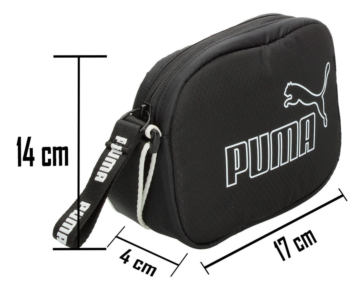 Bolsa Mujer Puma Core Her Negro Sports Casual Bolsa Cruzada, foto 3 de 10
