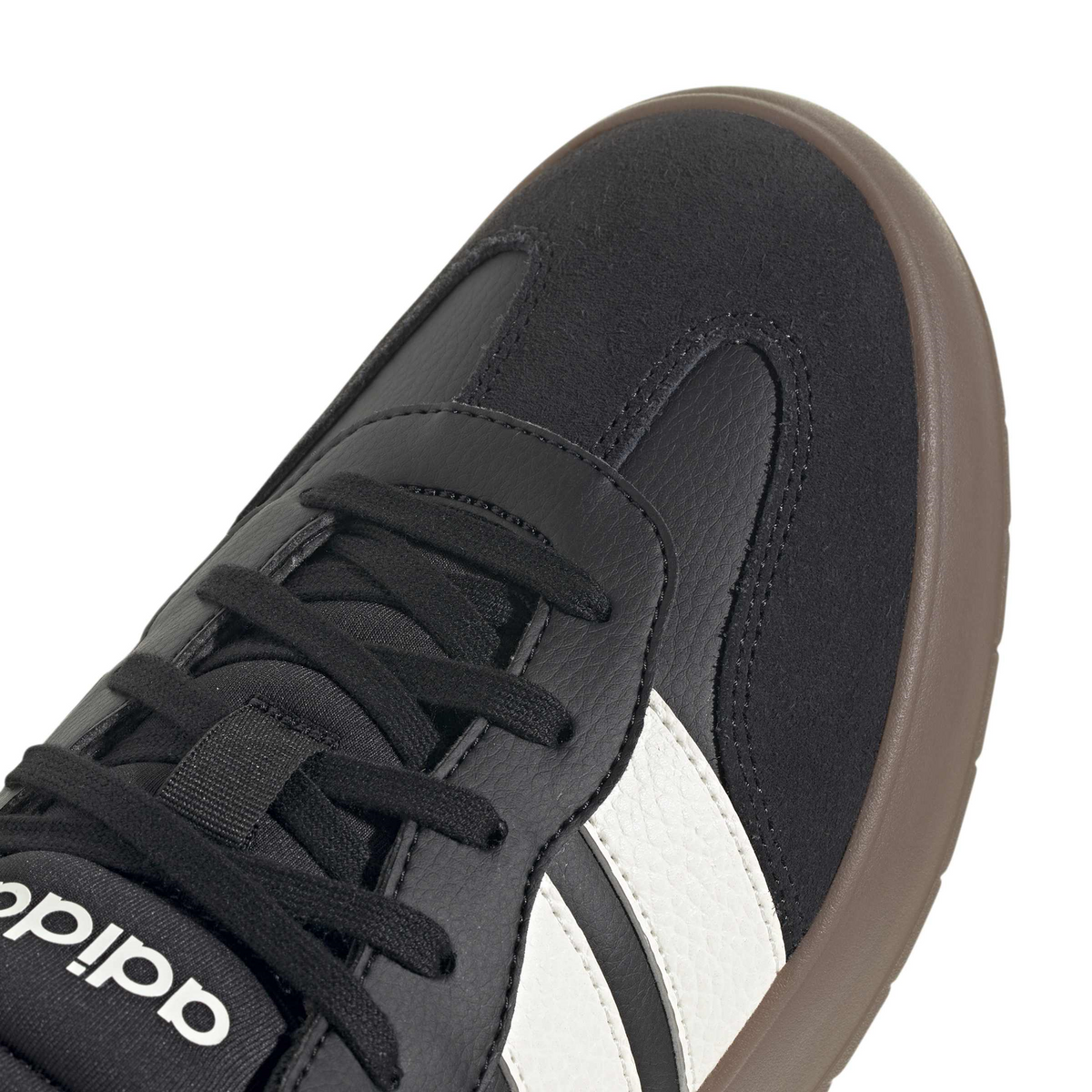 Tenis Adidas Barreda Hombre Negro Casual Cintas Caballero, foto 5 de 10
