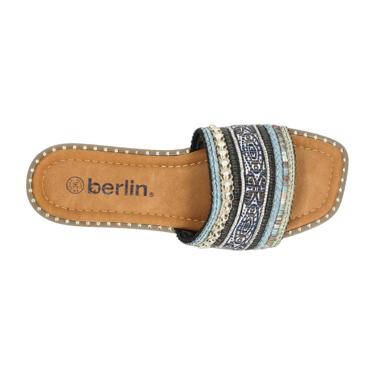 Sandalias Berlin Azul para Mujer [BLI186], foto 8 de 10