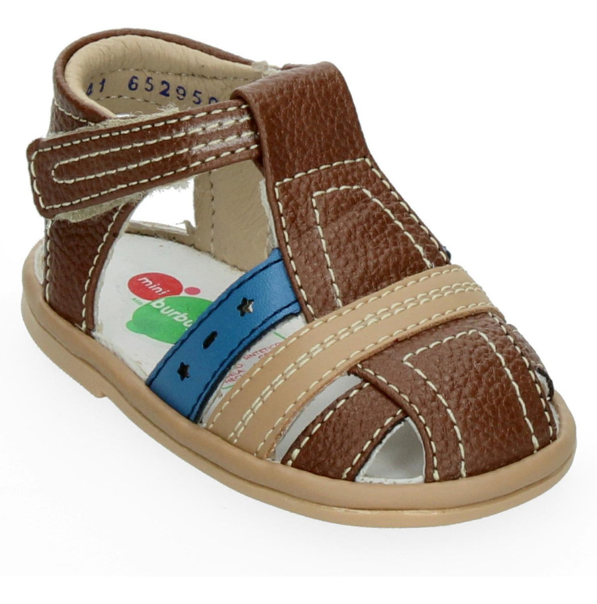Sandalias Mini Burbujas Para Niño 12-241-s70 Cafe [mnb224], foto 5 de 10