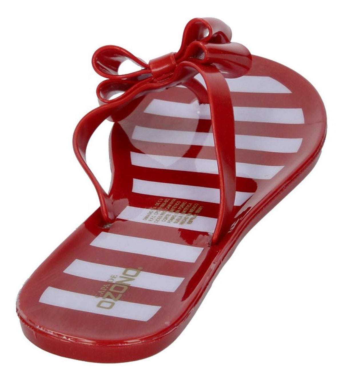 Sandalias Ozono Para Mujer 593801-3 Rojo [ozo2686], foto 4 de 6