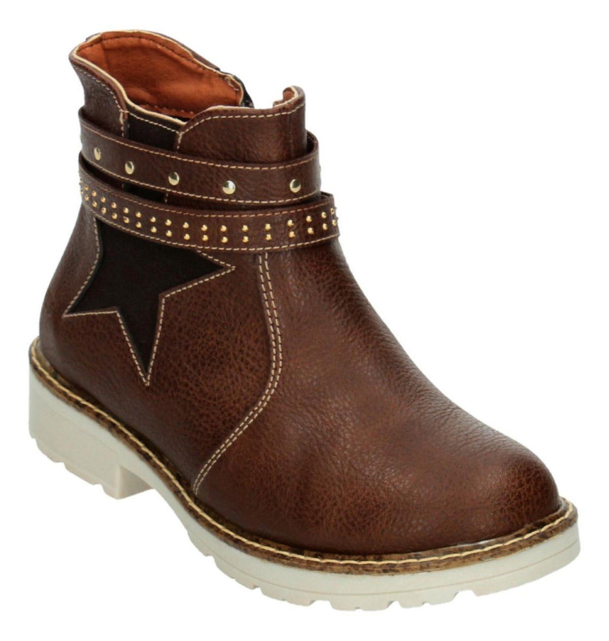 Bota Vavito Para Niña V4103 Cafe [vvv1058], foto 4 de 8