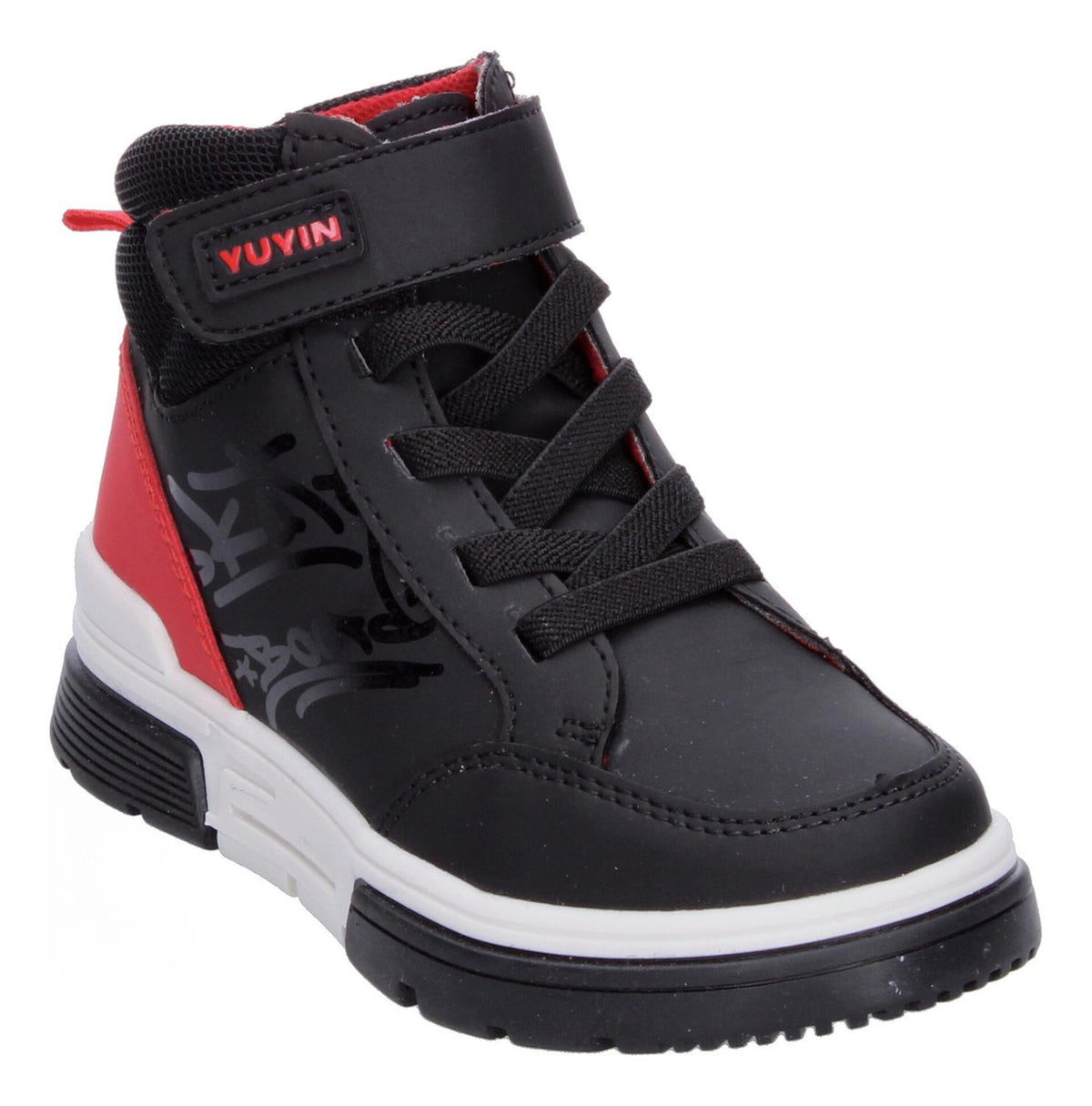 Bota Yuyin Negro Para Niño [yuy475], foto 10 de 10