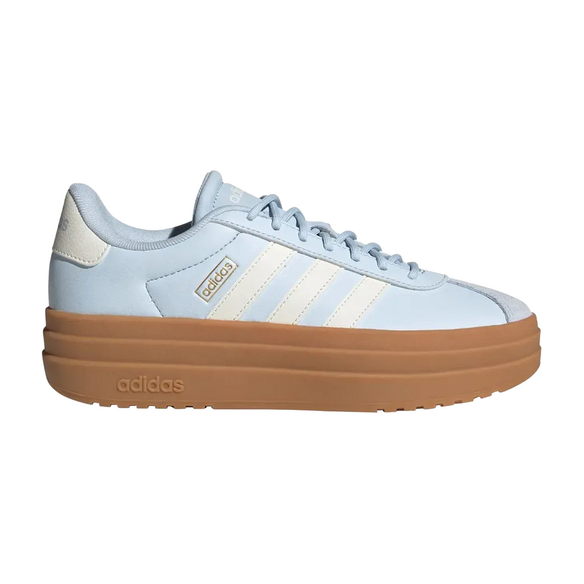 Tenis Adidas Court Bold Dama Azul Casual Cómodo Cintas Mujer, foto 9 de 10
