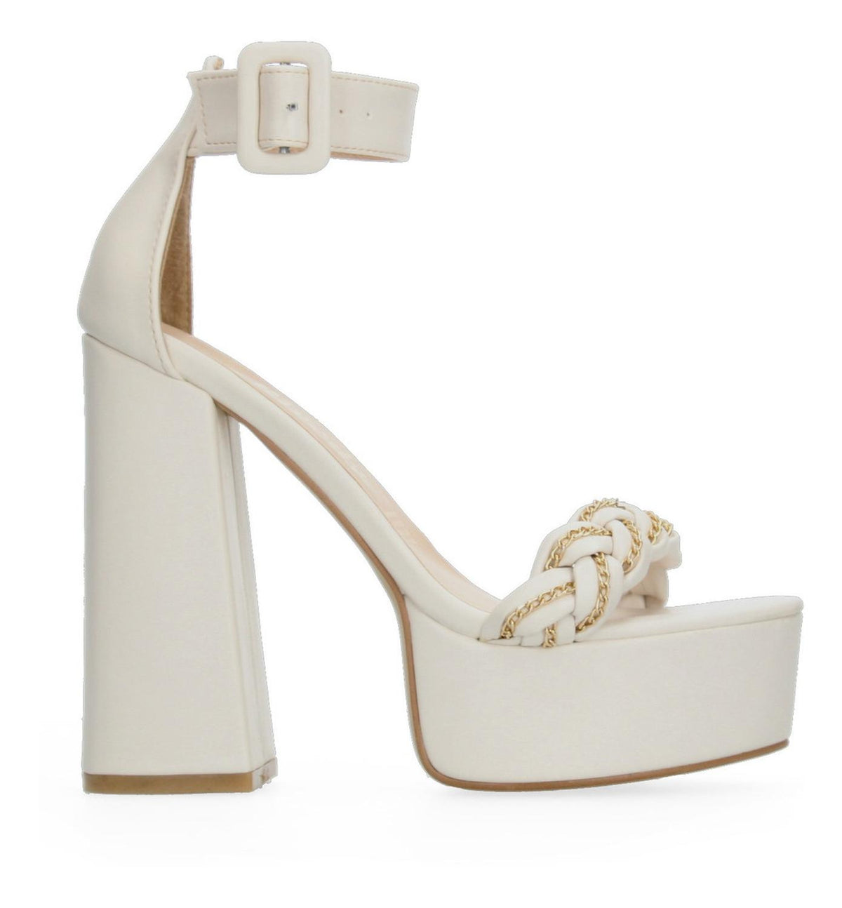 Sandalias Con Plataforma Rivedy Blanco Para Mujer [rve28], foto 3 de 11