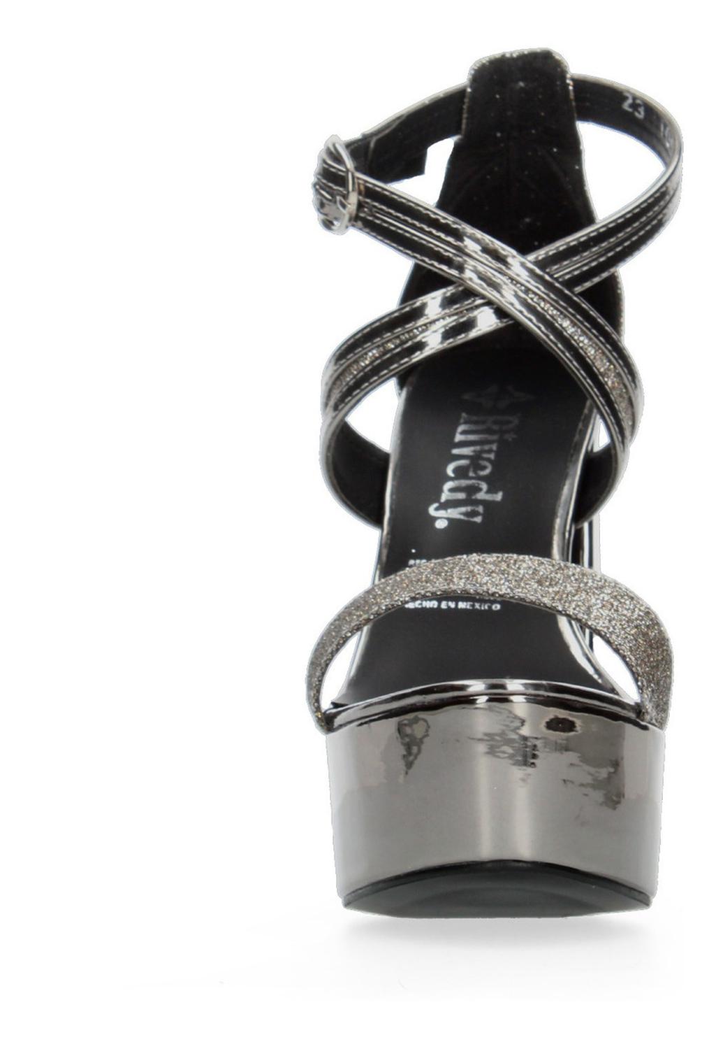 Sandalias De Fiesta Rivedy Plateado Para Mujer [rve24], foto 7 de 11