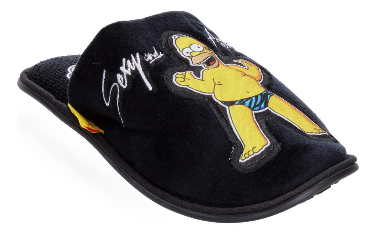 Pantuflas Ar-ra Negro Para Hombre [ara246], foto 2 de 9