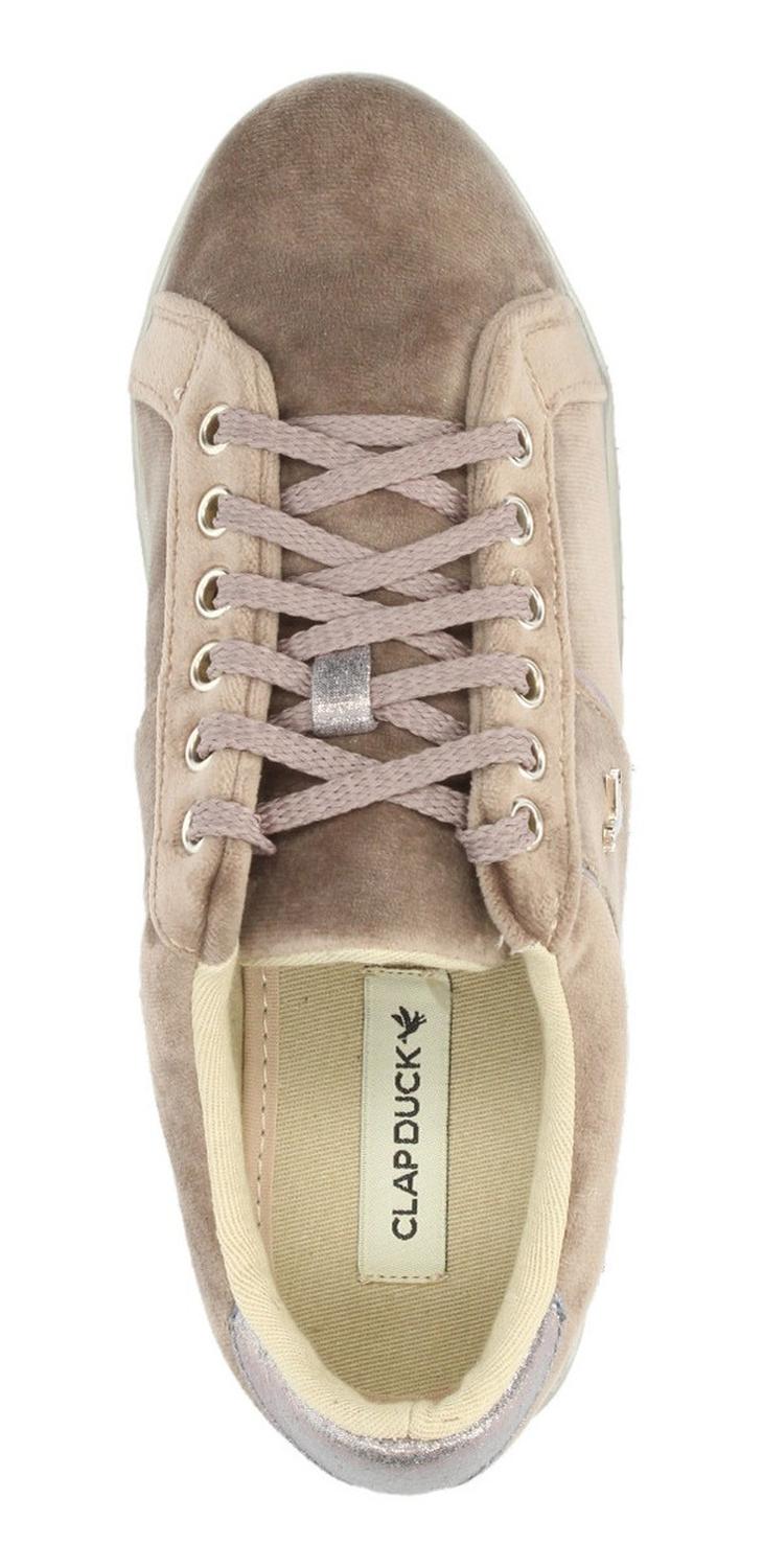 Tenis Clap Duck Para Mujer 297009 Cafe [cdu17], foto 8 de 10