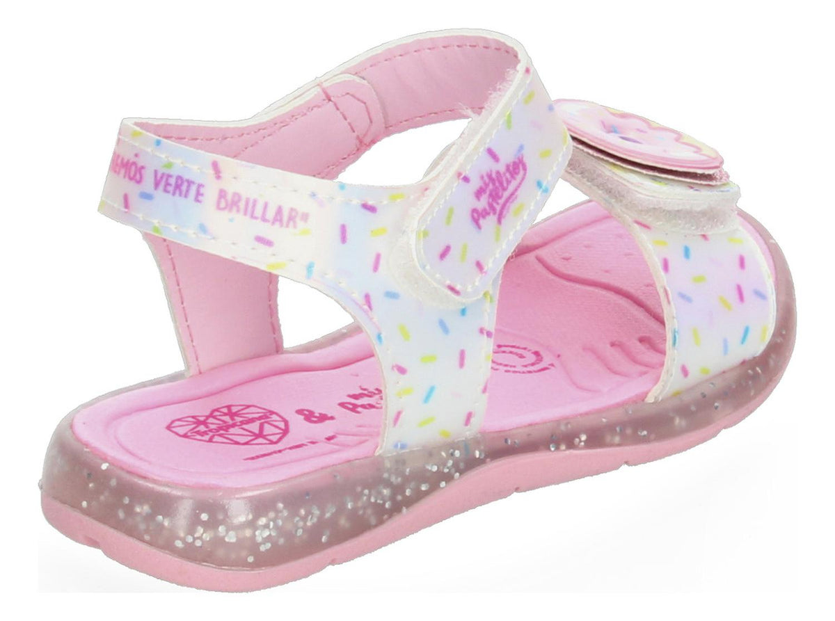 Sandalias Mis Pastelitos Blanco Para Niña [mpt8], foto 4 de 9