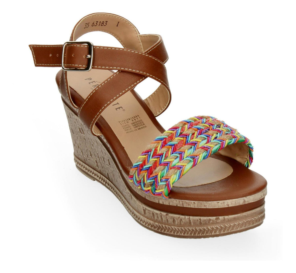 Sandalias Perez Lete Para Mujer 63183 Cafe [plt267], foto 5 de 10