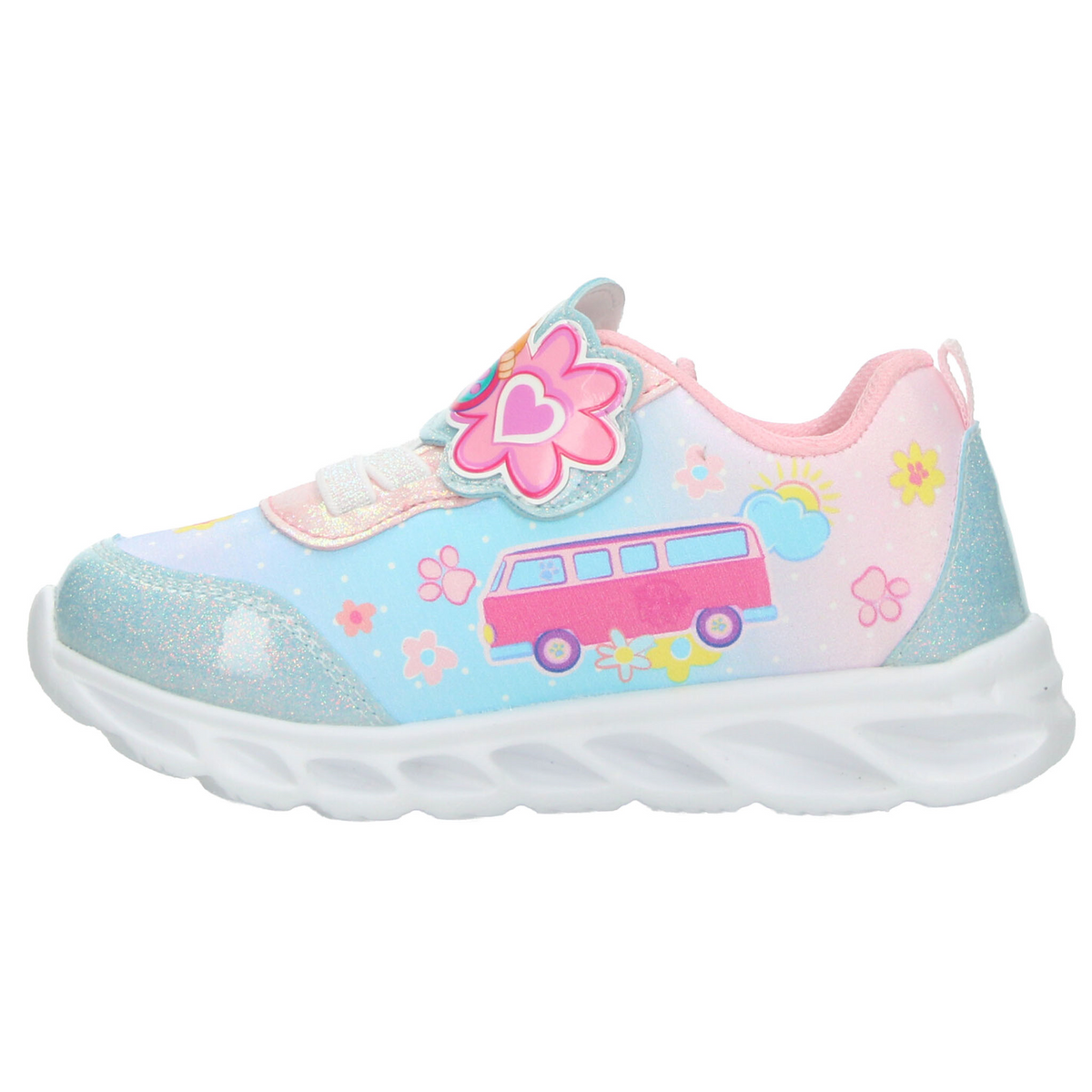 Tenis Nickelodeon Paw Patrol Niña Azul Casual Luz Led Infantil T15-18, foto 5 de 10