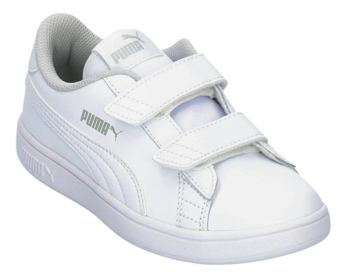 Tenis Puma Smash L V2 Blanco Para Niño [pum393], foto 4 de 9