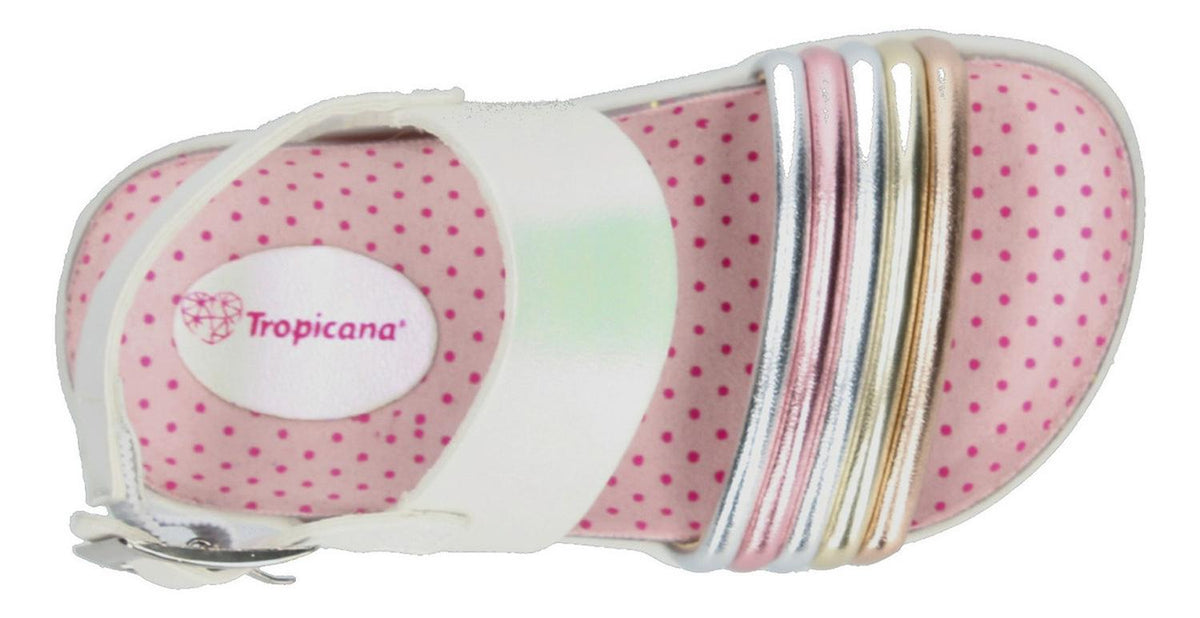 Sandalias Tropicana Para Niña 17203 Blanco [tro1241], foto 8 de 10