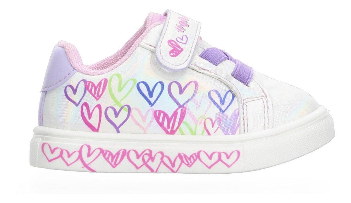 Tenis Tropicana Blanco Con Corazones Para Niña [tro1400], foto 1 de 7