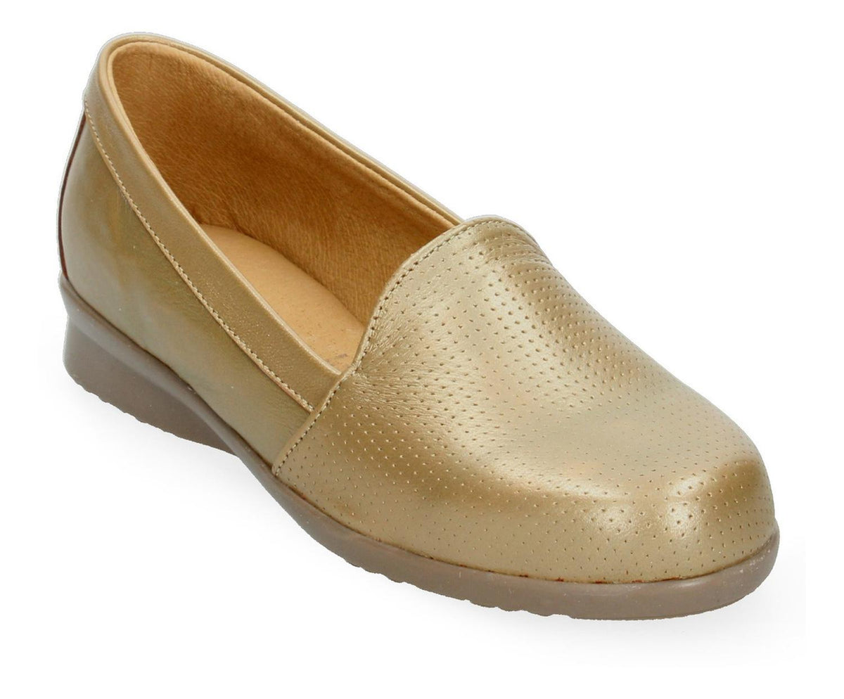 Zapato Confort Confortables Oro Para Mujer [cnt1], foto 6 de 11