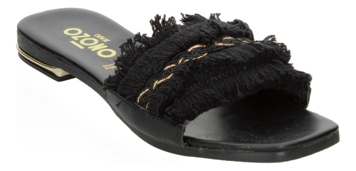 Sandalias Ozono Negro Para Mujer [ozo2916], foto 4 de 10