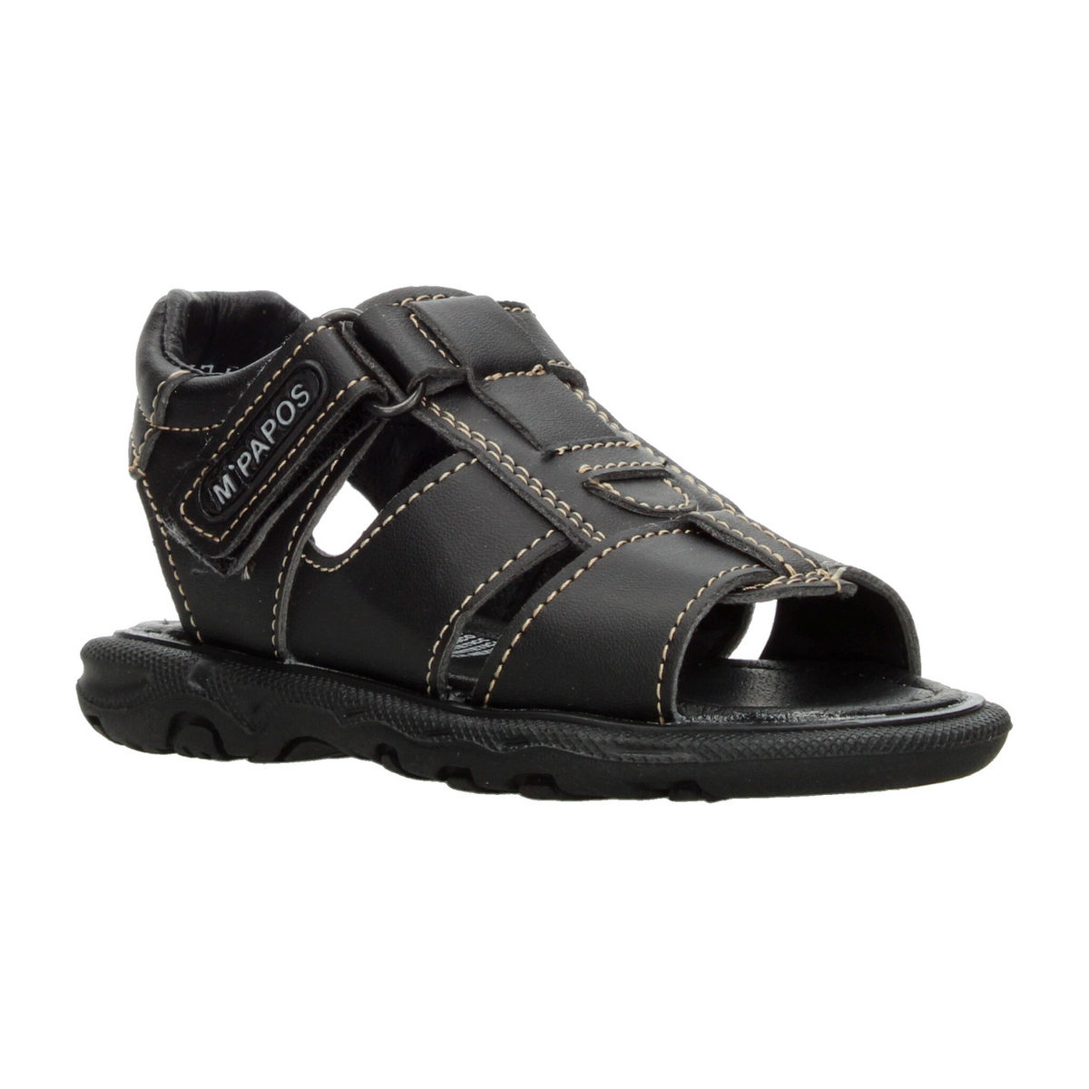 Sandalias Minipapos Negro para Niño T18-22 [MNP334], foto 2 de 10