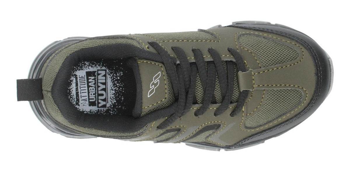 Tenis Yuyin Para Niño 22061 Verde Oscuro [yuy404], foto 8 de 10