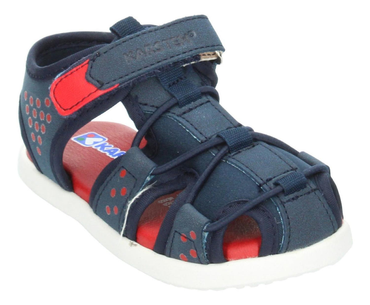 Sandalias Karsten Para Niño 92123-1-b Azul Marino [ktn8], foto 6 de 10
