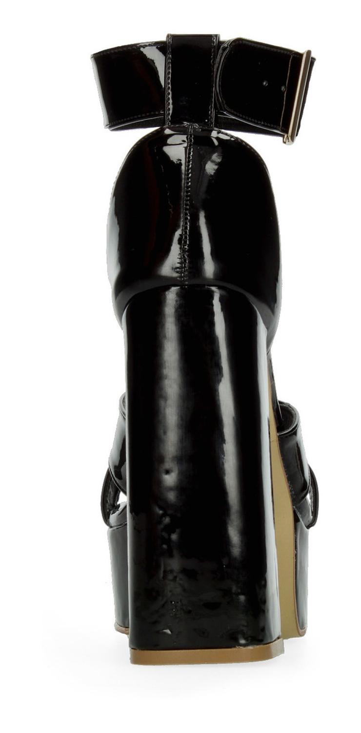 Sandalias De Plataforma Passi Negro Para Mujer [pas6], foto 8 de 11