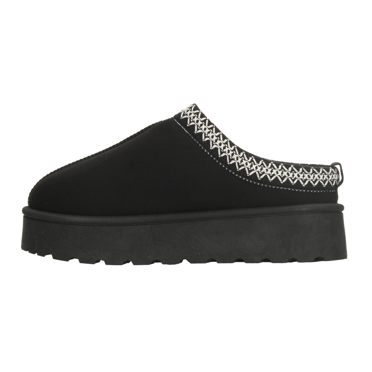 Zapato Perugia Dama Negro Zueco Casual Pantufla Plataforma Mujer, foto 5 de 10