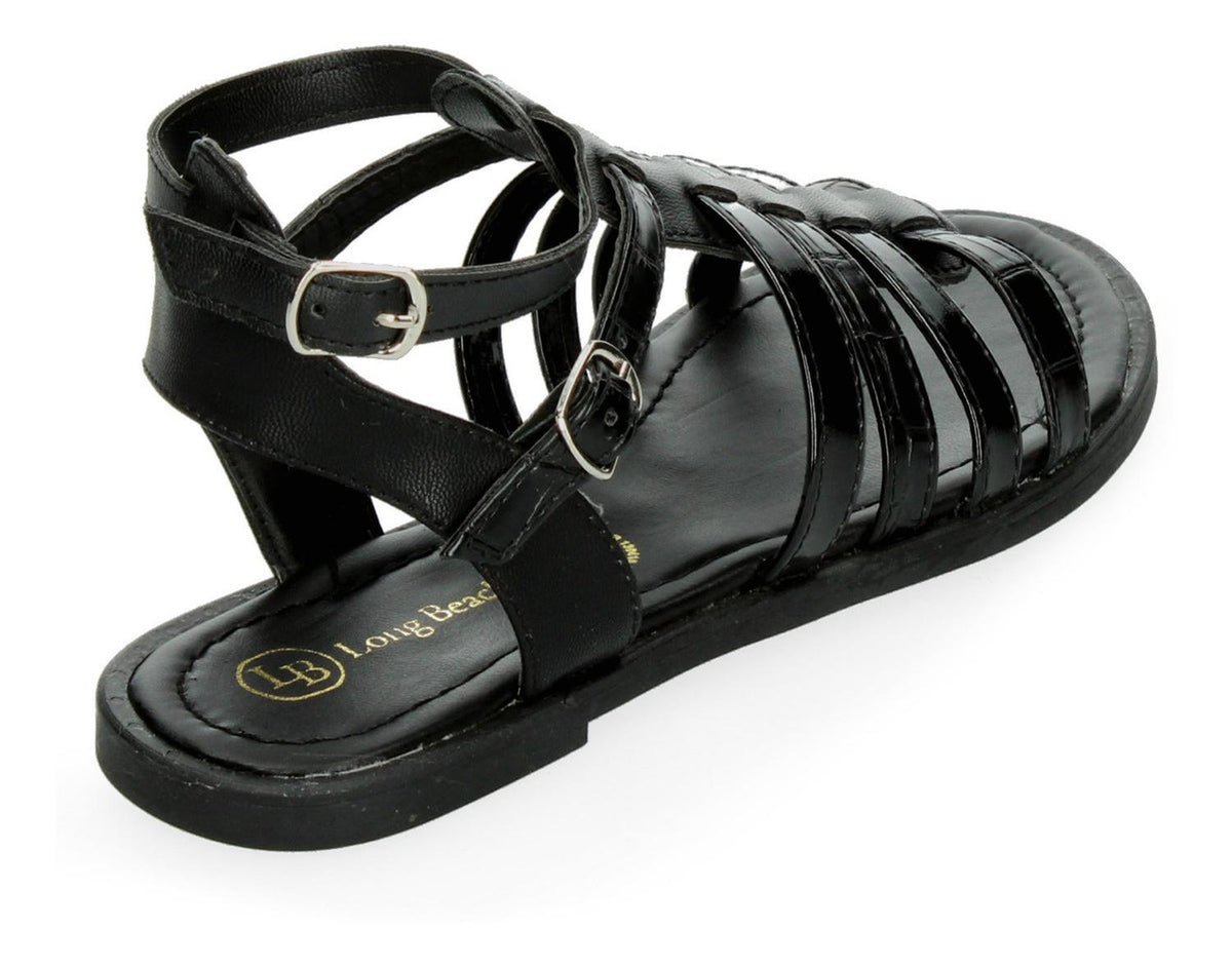 Sandalias Long Beach Para Mujer 182 Negro [lbe94], foto 4 de 10