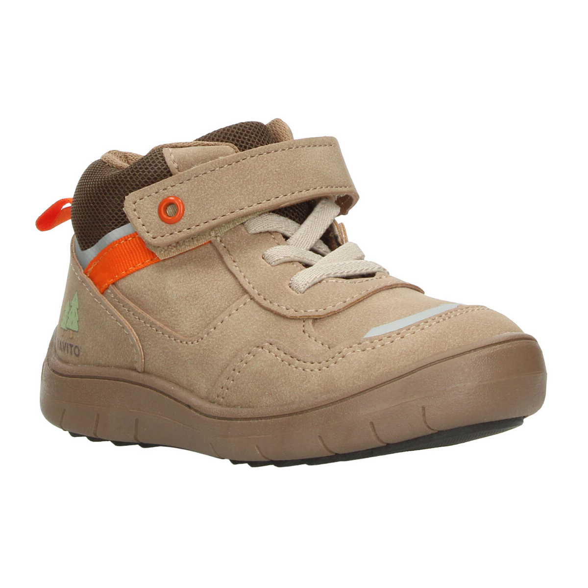 Bota Vavito Niño Beige Casual Cinta Adhesiva Infantil T15-18, foto 2 de 10