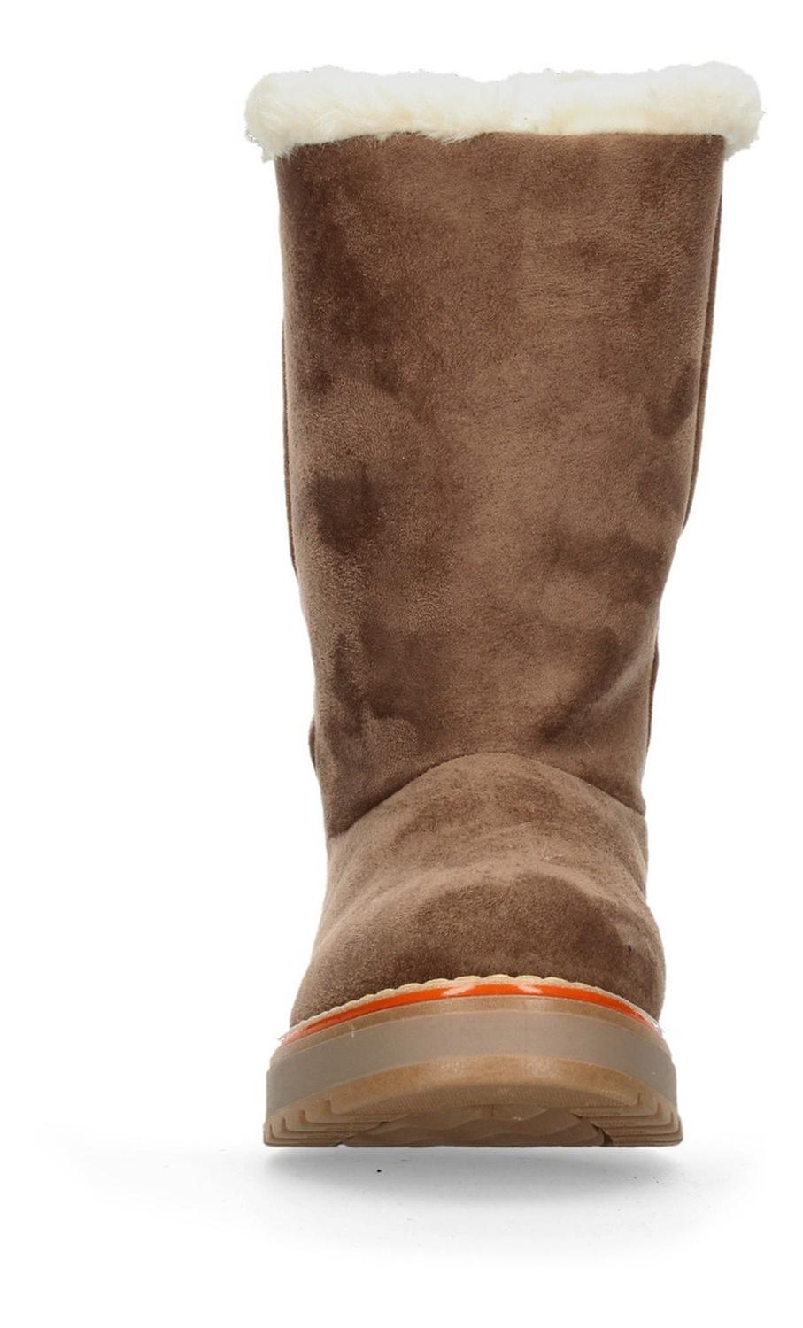 Bota Rojo Cereza Para Mujer 7002 Cafe [rce17], foto 6 de 10