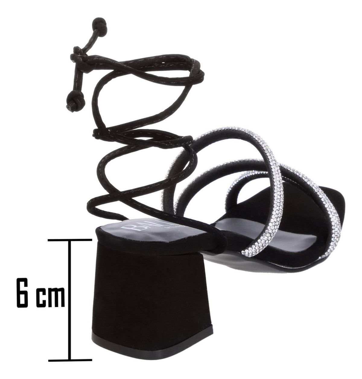 Sandalias De Fiesta Negro Para Mujer [bal6], foto 3 de 10