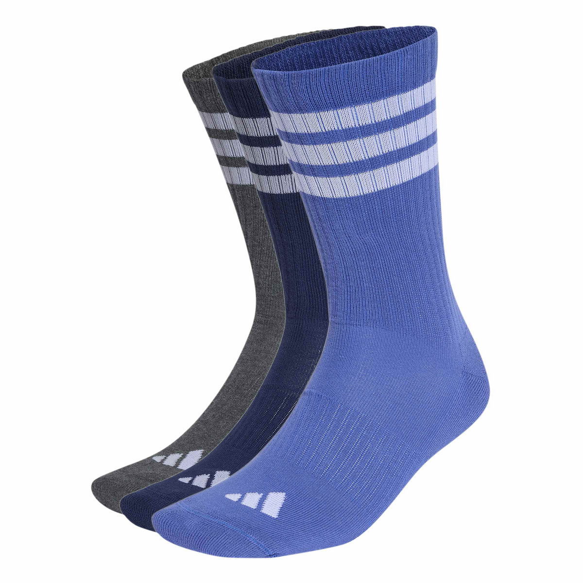 Calcetines Adidas Hombre Multicolor 3 Pares Acolchados Largo Caballero, foto 1 de 10