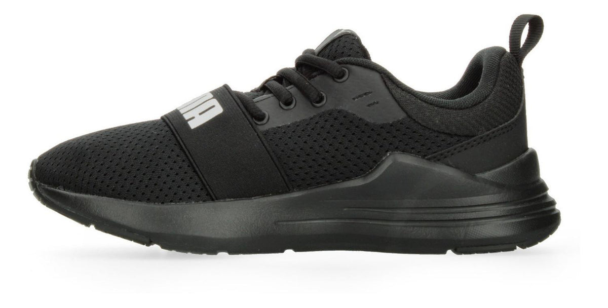 Tenis Puma Wired Run Negro Para Niño [pum698], foto 4 de 10
