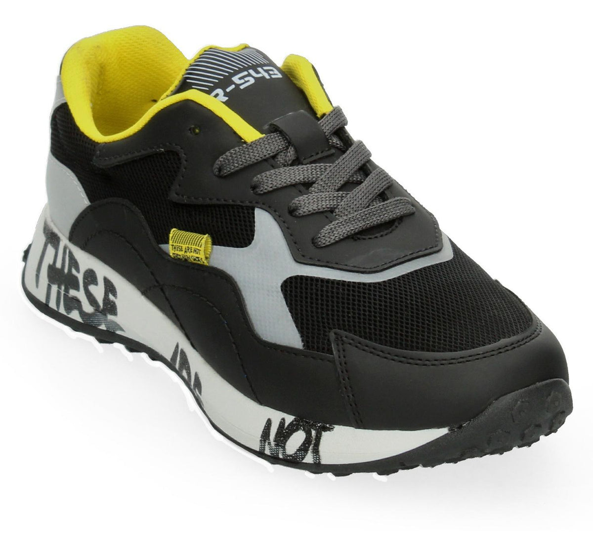 Tenis Roddyck Negro Para Niño [ryk87], foto 6 de 10