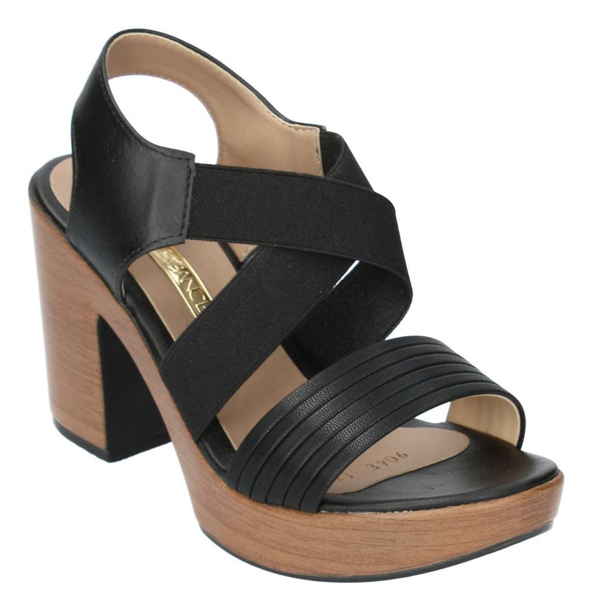 Sandalias Paulie Para Mujer 3906 Negro [ple136], foto 3 de 6