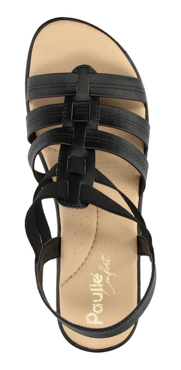Sandalias Paulie Para Mujer 2668 Negro [ple160], foto 8 de 10