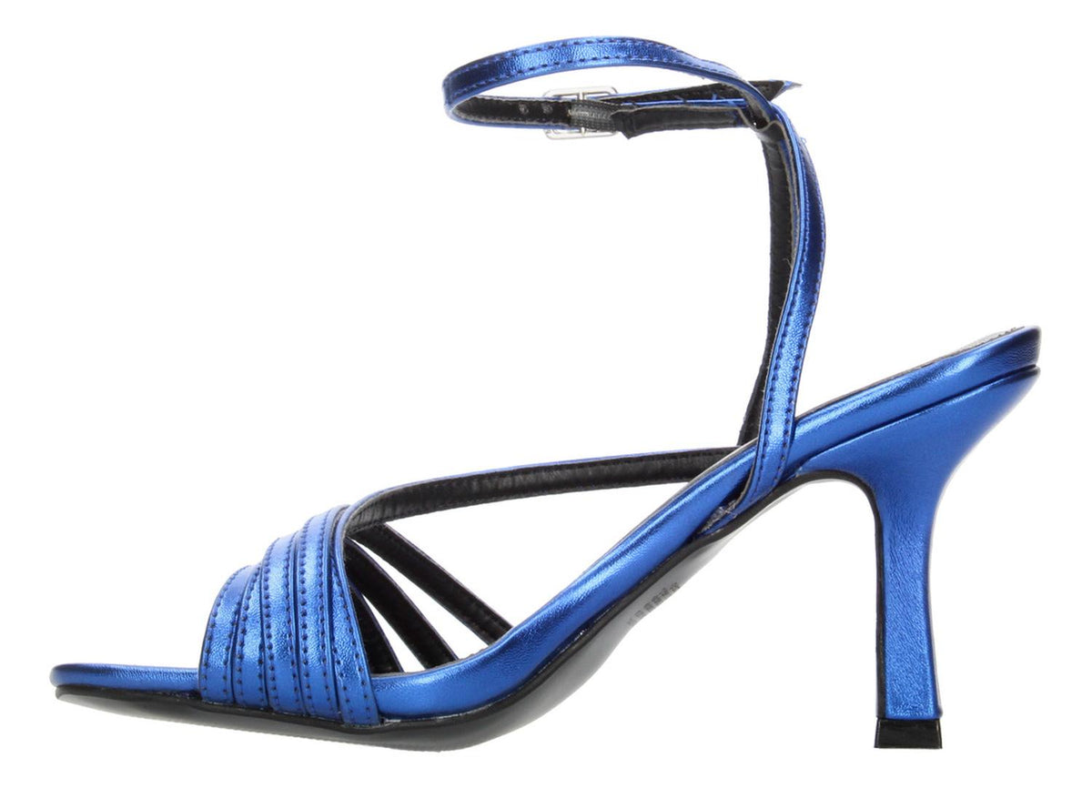 Sandalias De Fiesta Paulina Azul Para Mujer [pau950], foto 5 de 10