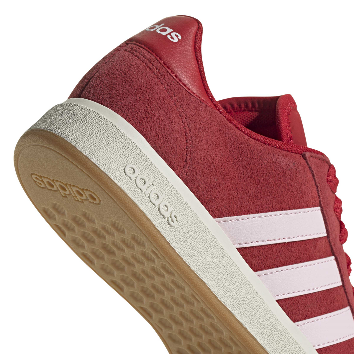 Tenis Adidas Grand Court Base 00s Dama Rojo Casual Mujer, foto 6 de 10
