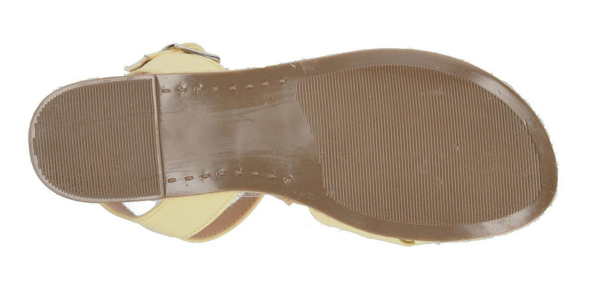 Sandalias Perez Lete Para Mujer 63176 Amarillo [plt254], foto 9 de 10