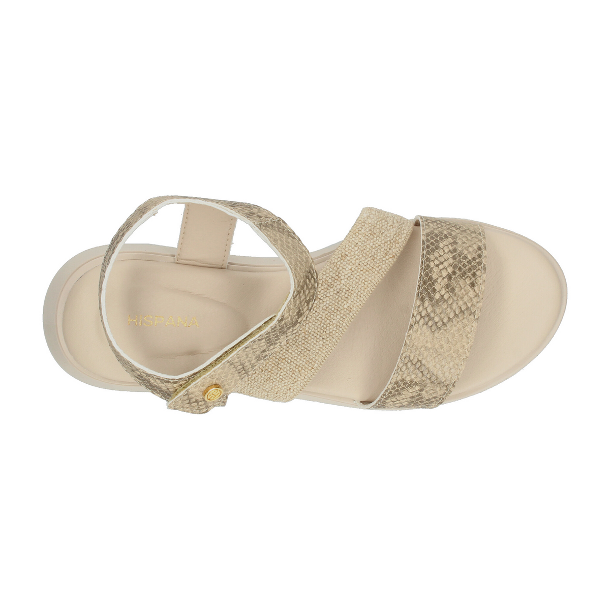 Sandalias Hispana Beige para Mujer [HIS177], foto 8 de 10