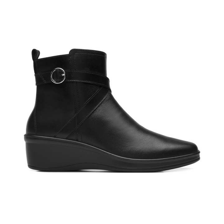 Botín Flexi Anansa Dama Negro Casual Cómodo Mujer