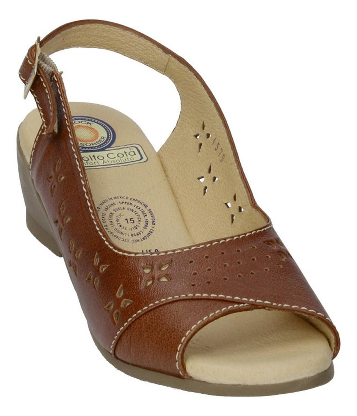 Sandalia Capricho Para Mujer 4579 Caoba [cap32], foto 3 de 6