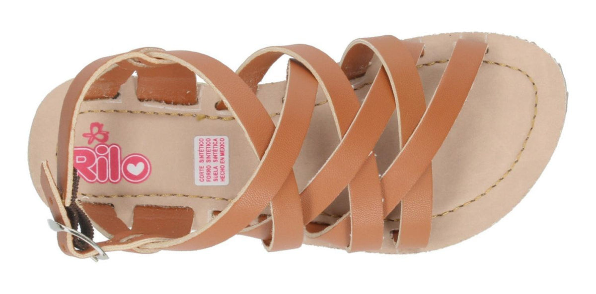 Sandalias Rilo Para Niña 4401-755 Cafe [ril48], foto 8 de 10