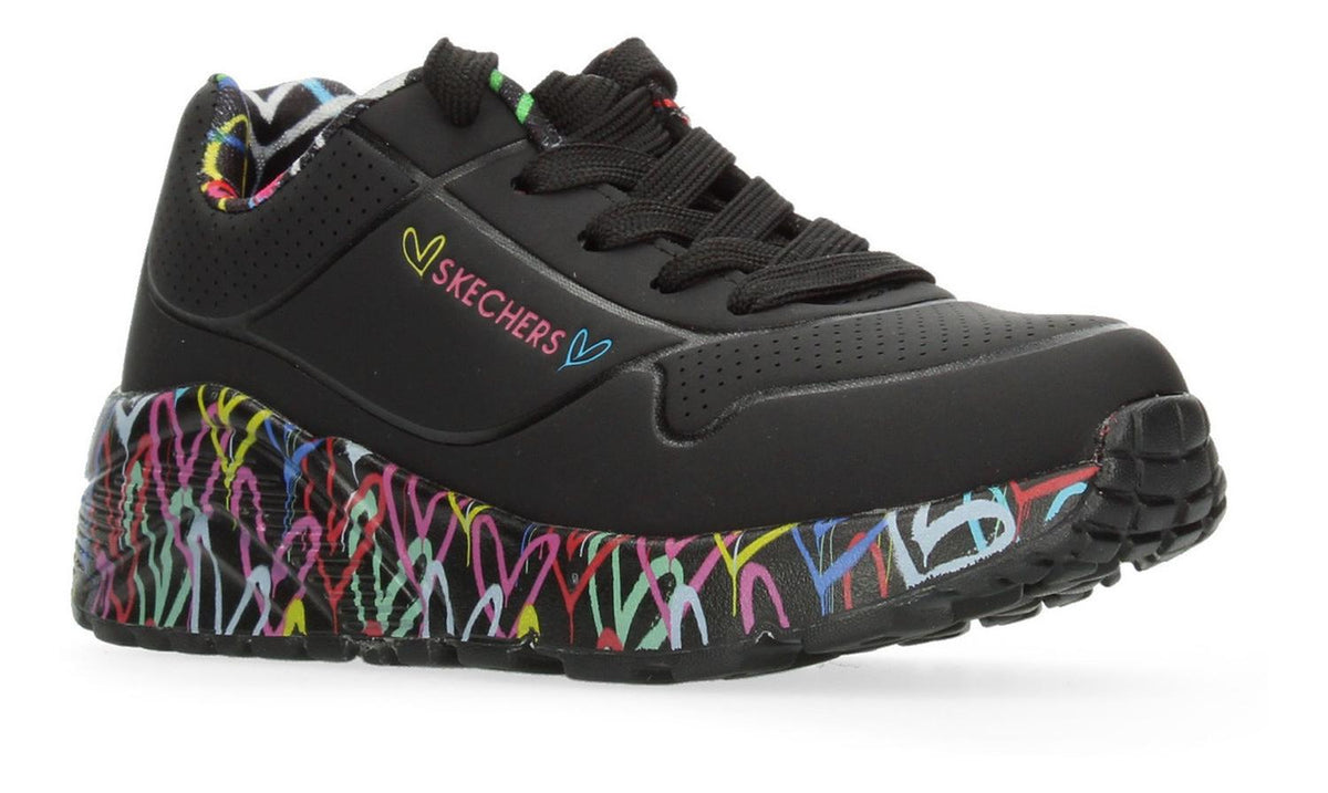 Tenis Skechers Para Niña 314976l Negro [ske639], foto 3 de 10
