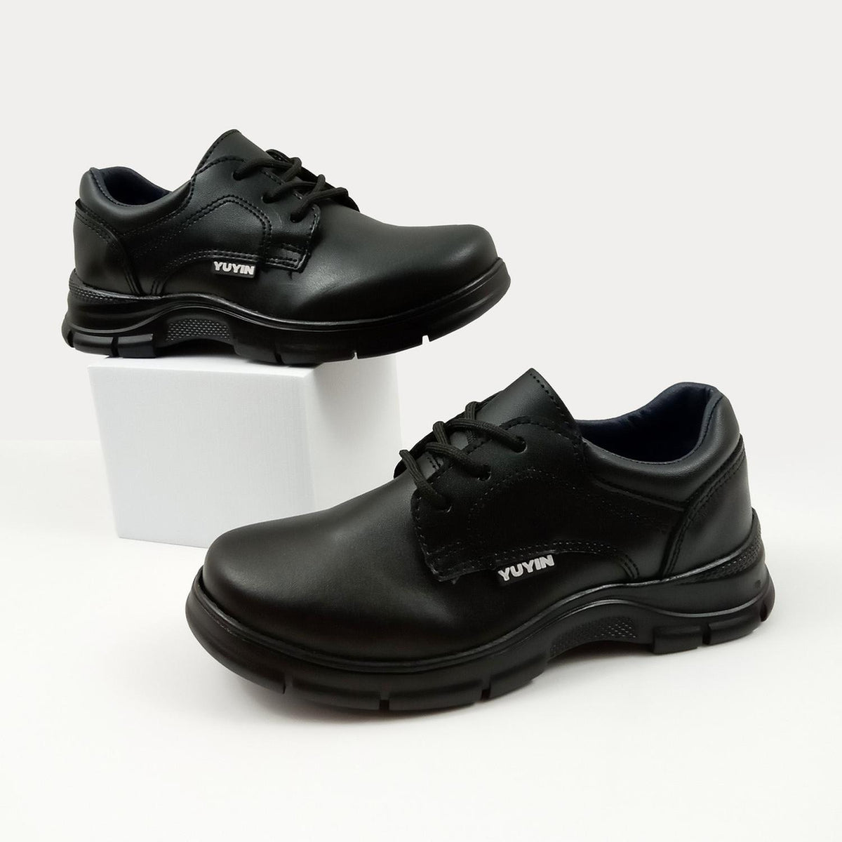 Zapato Escolar Yuyin Negro Para Niño [yuy458], foto 8 de 8