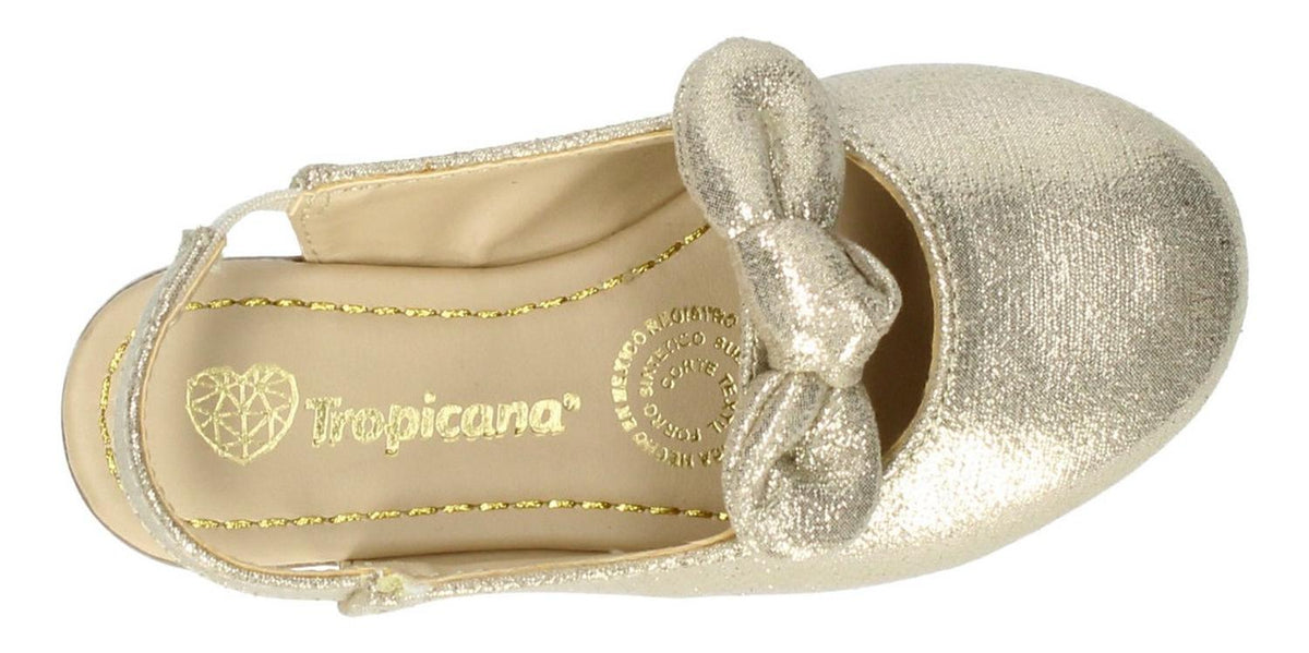 Balerina Flat Tropicana Para Niña 46301 Dorado [tro1016], foto 6 de 7