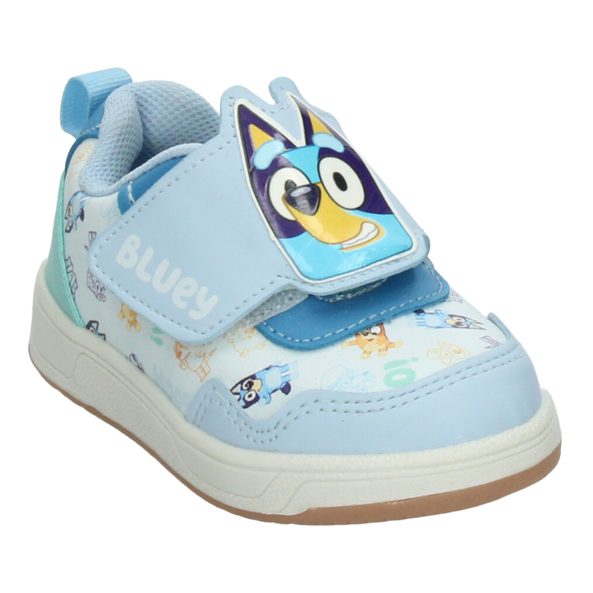 Tenis Bluey Niña Azul Casual Cinta Adhesiva Infantil T15-18, foto 4 de 10