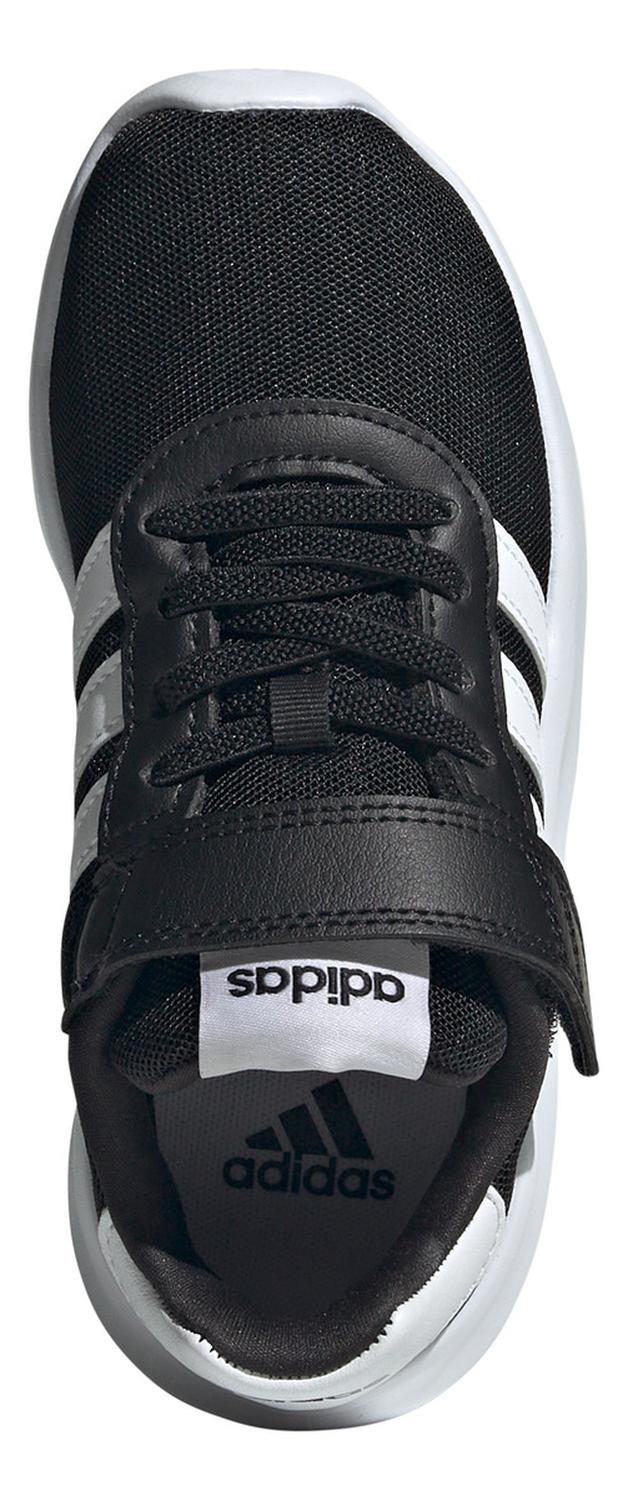 Tenis adidas Lite Racer 3.0 Con Velcro Negro Para Niño, foto 6 de 7