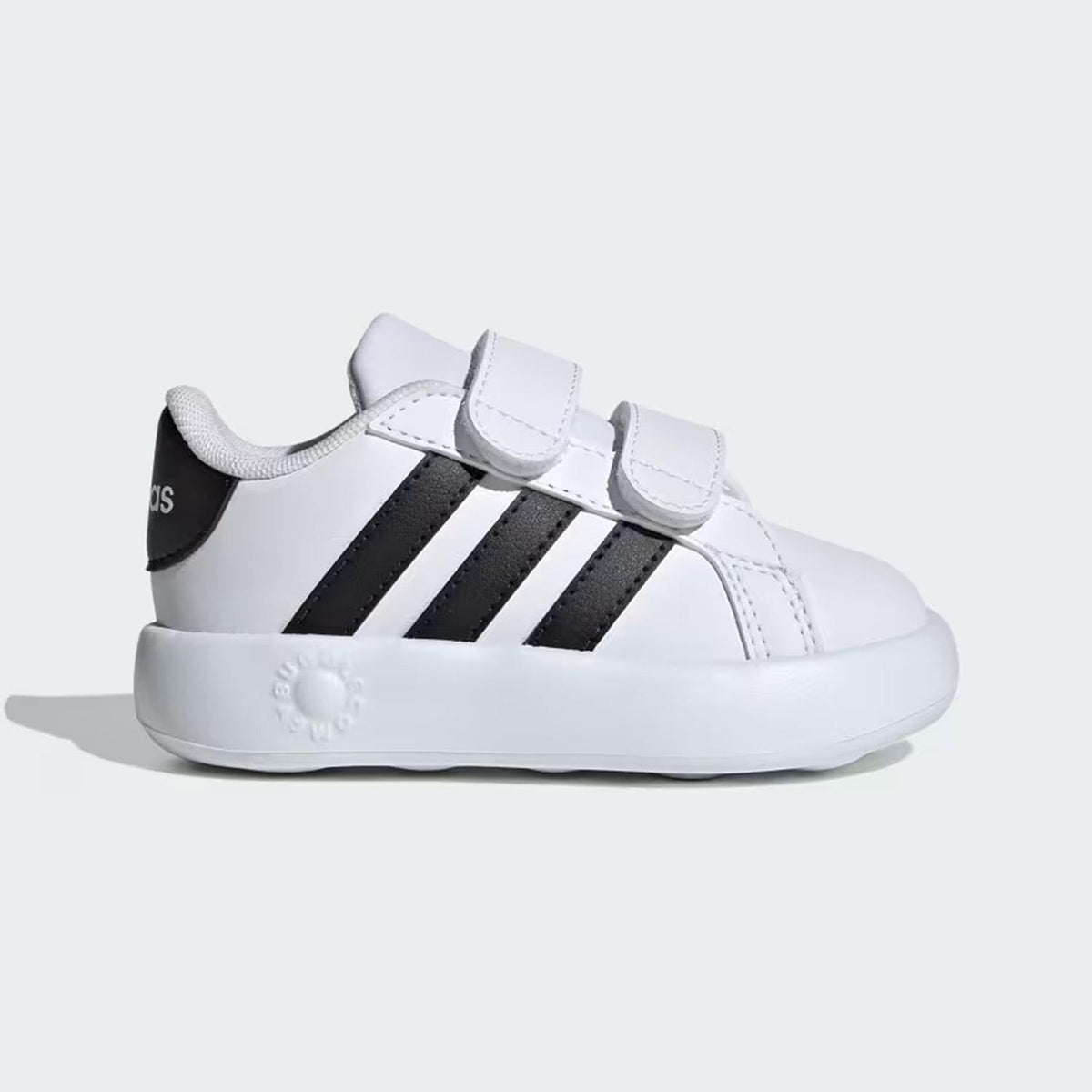 Tenis Blanco adidas Niño Toddler Grand Court 2.0 Sneakers Ligero Original Doble Velcro Ajustable, foto 7 de 10