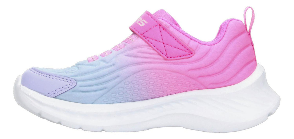 Tenis Niña Skechers Color Rosa Con Velcro Y Cintas Elasticas, foto 4 de 9