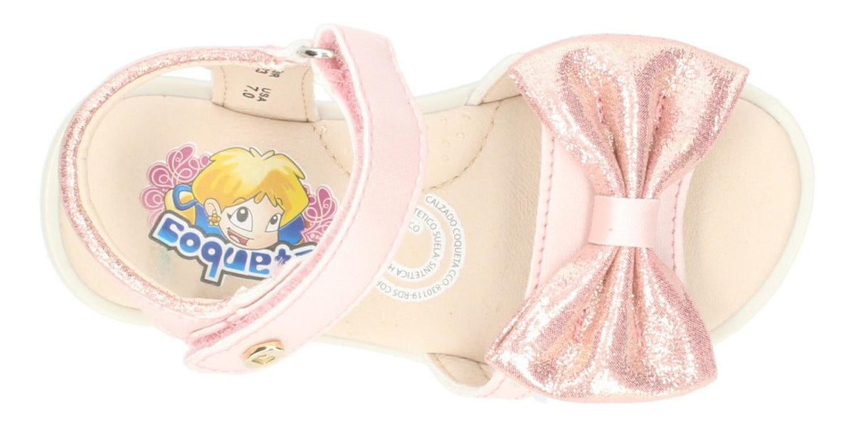 Sandalias Coqueta Para Niña 103712-i Rosa [cta927], foto 8 de 10